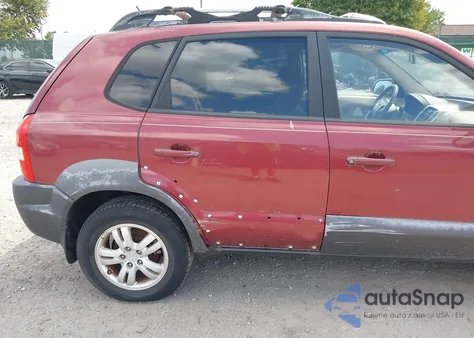 2008 Hyundai Tucson Limited V6/Se from USA, damaged, VIN KM8JN72D38U821723